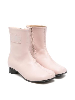 MM6 MAISON MARGIELA: ブーティー - アンクルブーツ - ヌードカラー