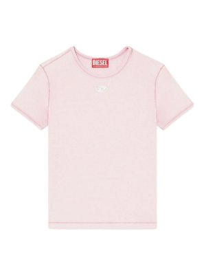 DIESEL: Camisetas - Camiseta - Color Carne Y Neutral