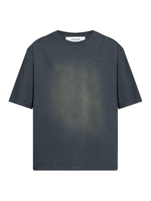 GOLDEN GOOSE: t-shirts - Dark Grey Crew Neck T-Shirt