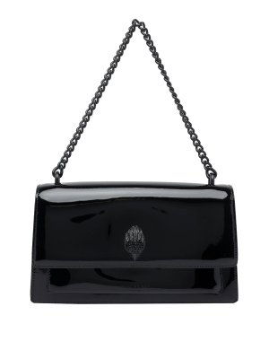 KURT GEIGER: shoulder bags - Shoreditch Patent Shoulder Bag