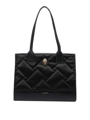 KURT GEIGER: totes bags - Black Shopping Bag