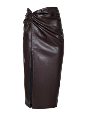 L'AGENCE: ニーレングススカート＆ミディ丈 - 膝丈/ミディスカート - ブラウン