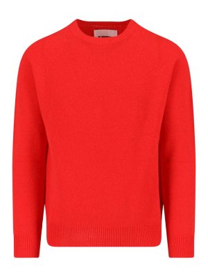 JIL SANDER: maglia collo rotondo - Maglione In Misto Lana Vergine E Cashmere