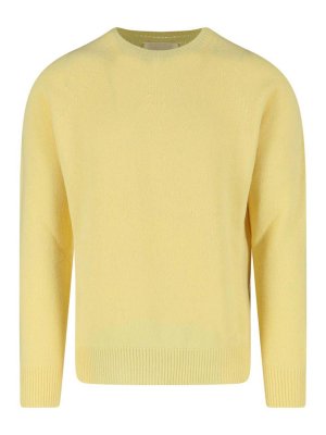 JIL SANDER: crew necks - Sweater in virgin wool and cashmere blend