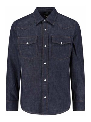 A.P.C.: camicie - Camicia In Denim
