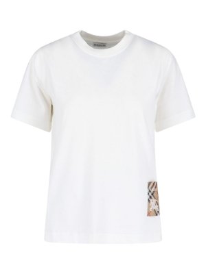 BURBERRY: Camisetas - Camiseta - Blanco