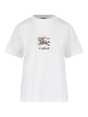 BURBERRY: Camisetas - Camiseta - Blanco