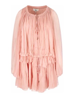CHLOE': short dresses - Mini Silk Dress