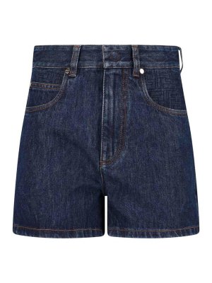 FENDI: Trousers Shorts - Pantaloncini Denim