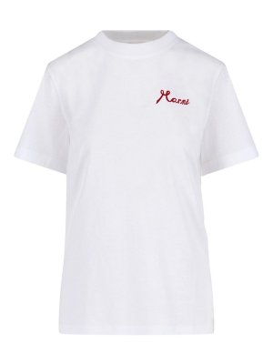 Marni: t-shirts - T-Shirt Logo