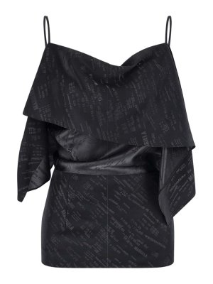 MM6 MAISON MARGIELA: short dresses - Mini Logo Dress