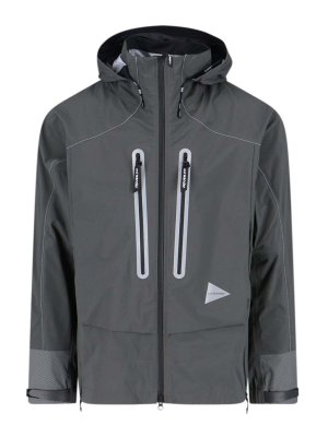 AND WANDER: カジュアルジャケット - カジュアルジャケット - グレー