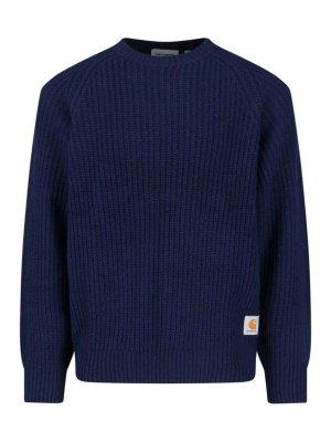 CARHARTT: Sweatshirts & Sweaters - Logo Crew Neck Sweatshirt