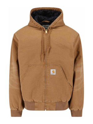 CARHARTT: Chaquetas casual - Chaqueta Casual - Marrón