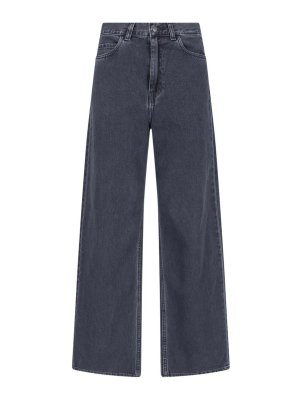 CARHARTT: ストレートジーンズ - ストレートジーンズ - 黒