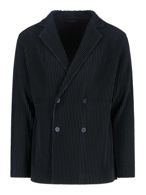HOMME PLISSÉ ISSEY MIYAKE: blazers - Blazer Doppiopetto