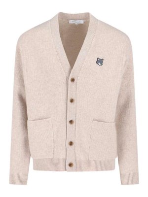 MAISON KITSUNÉ: cardigan - Cardigan