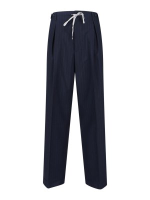 Maison Margiela: Pantalons casual - Pantalons Décontractés - Bleu