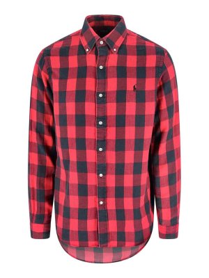 POLO RALPH LAUREN: Chemises - Chemise - Rouge