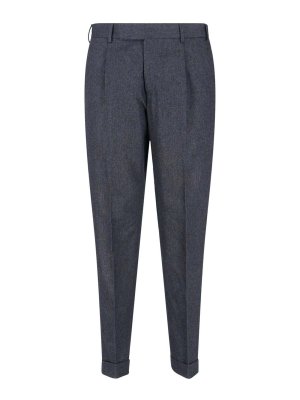 PT TORINO: pantaloni casual - Pantaloni In Lana Vergine