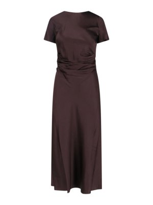 STAUD: knee length dresses - Midi dress