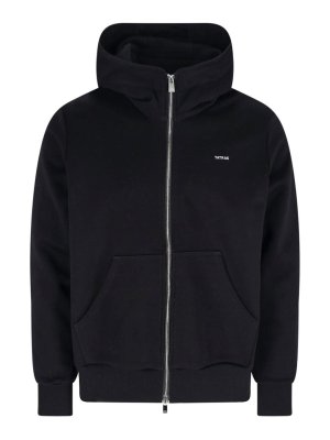 TATRAS: Sweatshirts & Sweaters - Zip Logo Sweatshirt