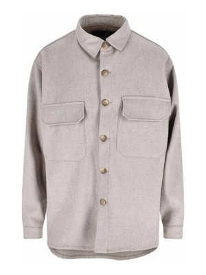 WHITE SAND: Chemises - Chemise - Beige