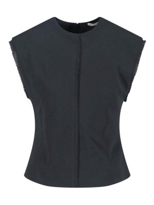 AMI PARIS: Tops & Tank tops - Top In Viscosa