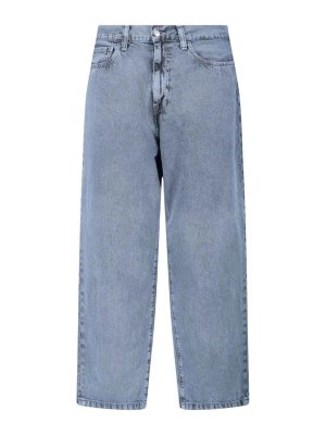 CARHARTT: Jeans à jambe droite - Jean Droit - Gris