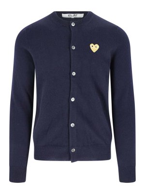 Comme des Garçons Play: cardigan - Logo del cardigan