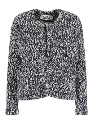 LN22: cardigan - Cardigan In Misto Lana