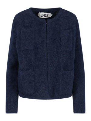 LN22: cardigan - Cardigan In Misto Lana