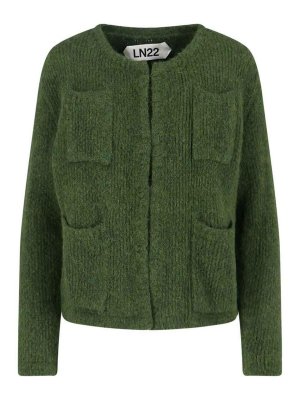 LN22: cardigan - Cardigan In Misto Lana