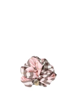 BURBERRY: accessori per capelli - Scrunchie In Seta