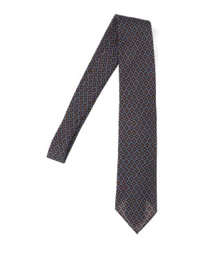 CESARE ATTOLINI NAPOLI: ties & bow ties - Patterned tie