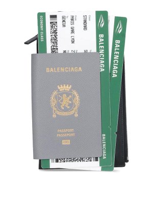 BALENCIAGA: Carteras y monederos - Carteras Y Monederos - Gris