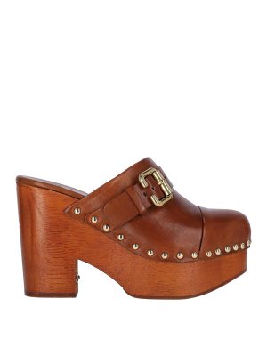 CHLOE': Mules - Mules - Marron