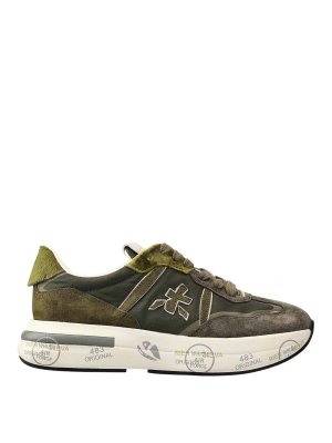 PREMIATA: Zapatillas - Zapatillas - Verde