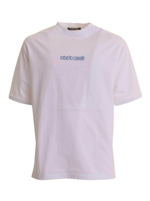 ROBERTO CAVALLI: Camisetas - Camiseta - Blanco