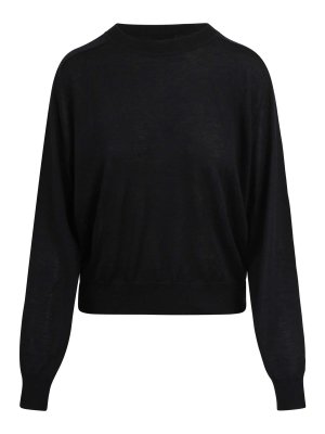 LOULOU STUDIO: crew necks - Extra Fine Angus Cashmere Sweater
