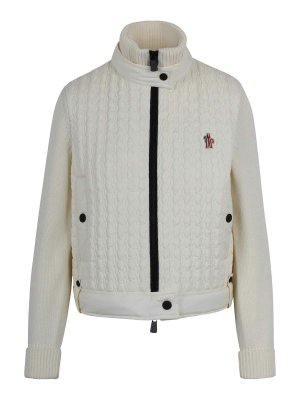 MONCLER GRENOBLE: cappotti imbottiti - Giubbino Tricot Imbottito