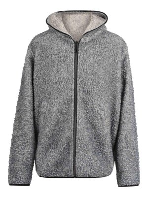 PLOUMANAC'H: casual jackets - Zipped Teddy Jacket