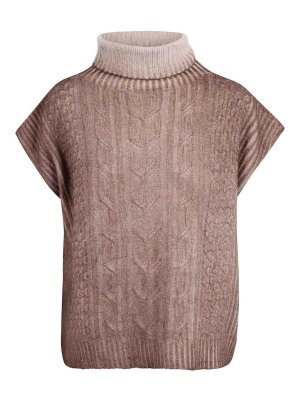 PLOUMANAC'H: crew necks - Oversized Sleeveless Sweater