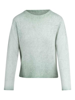 PLOUMANAC'H: crew necks - Faded-Effect Wool Blend Sweater
