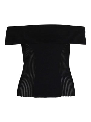 ROTATE Birger Christensen: Tops y camisetas sin mangas - Top - Negro