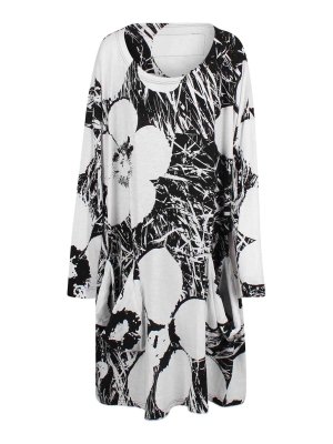 RUNDHOLZ: knee length dresses - Asymmetrical Sweater