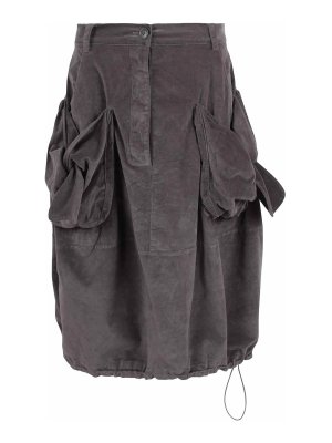 RUNDHOLZ: Jupes midi et au genou - Jupe Midi - Gris