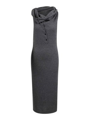 The Attico: knee length dresses - Polo Shirt