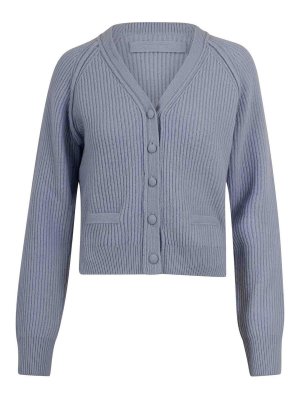 VICTORIA BECKHAM: Cardigans - Cardigan - Grau