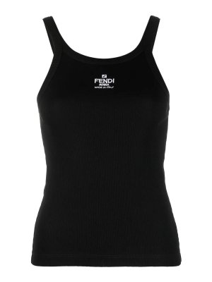FENDI: Tops & Tank tops - Top Blk